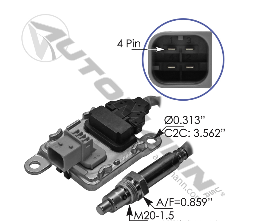 577.23601-NOX SENSOR DETROIT DIESEL ORDERED AS: A0101538128