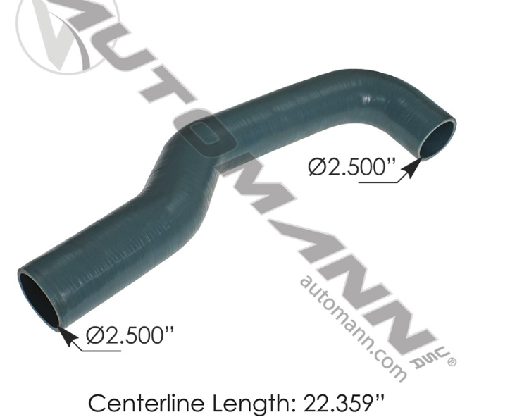 561.96997-COOLANT HOSE VOLVO 2.5"