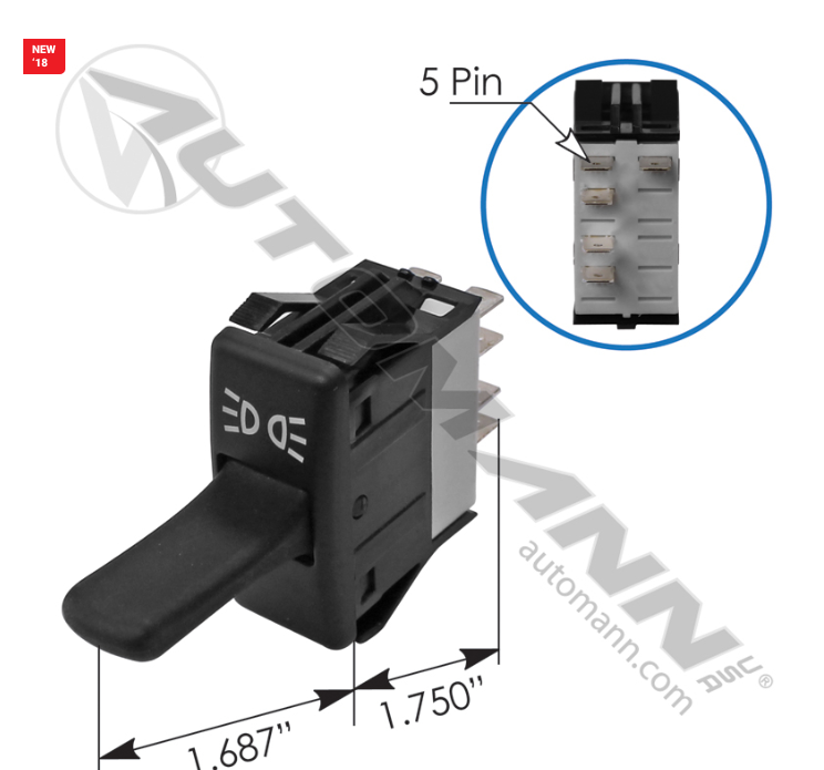 577.59623-MAKER LIGHT SWICH PACCAR