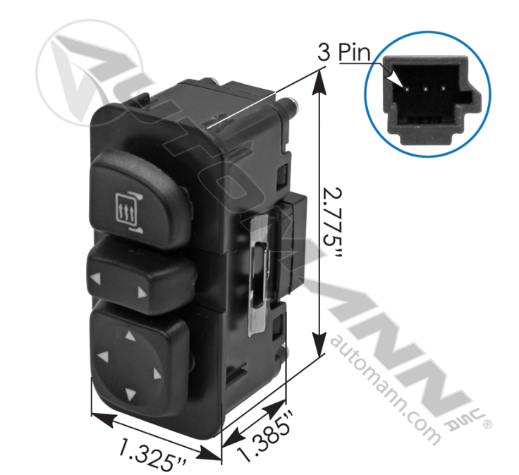 577.75636-MIRROR SWTICH PETERBILT ORDERED AS: Q27-6016-001