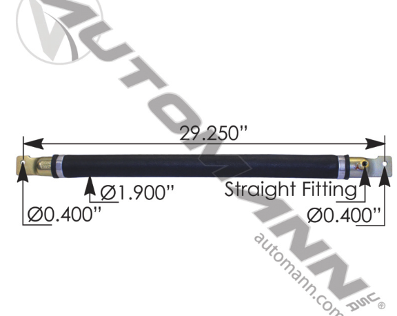 ABSZ70-2860-29.25inch REAR LINEAR ACTUATOR HENDRICKSON /TURNER ..S280621 29.25inch