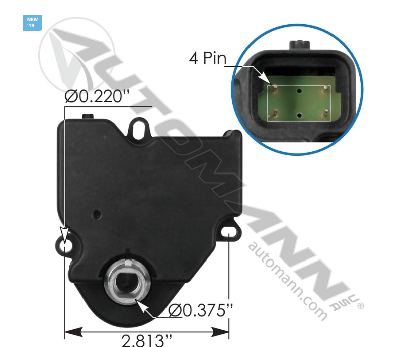 577.55517-ACTUATOR HVAC IHC