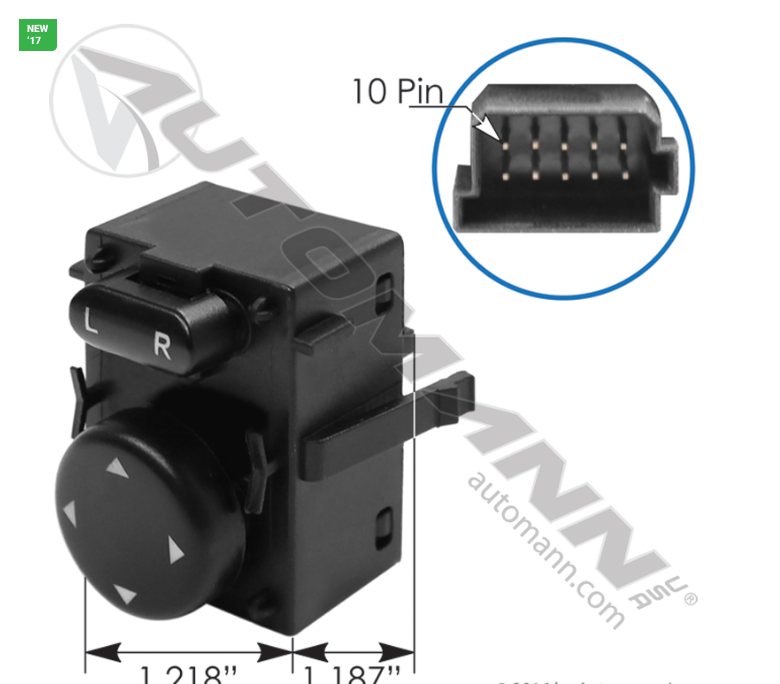 577.467-MIRROR SWITCH FREIGHTLINER