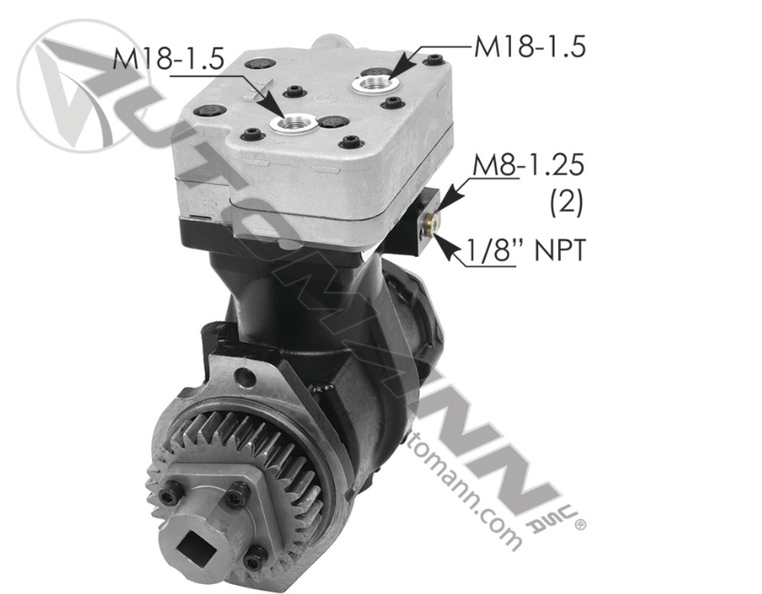 170.AC530270-AIR COMPRESSOR WABCO SS318 TYPE