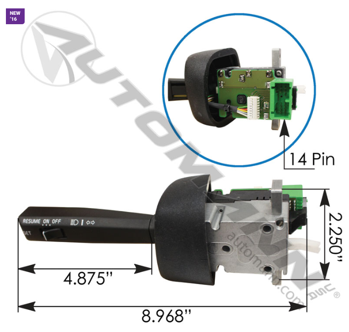 577.96004-TURN SIGNAL SWITCH VOLVO ORDERED AS 2079788