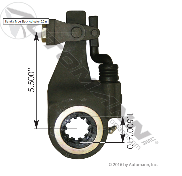 137.1011 - Bendix Type Slack Adjuster 5.5in