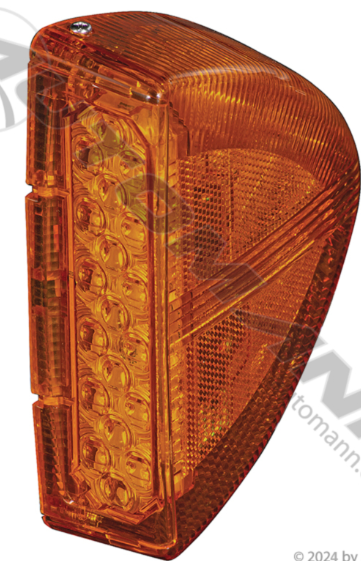 564.75076LP-LED TURN SIGNAL AMBER PETERBILT LO-PRO