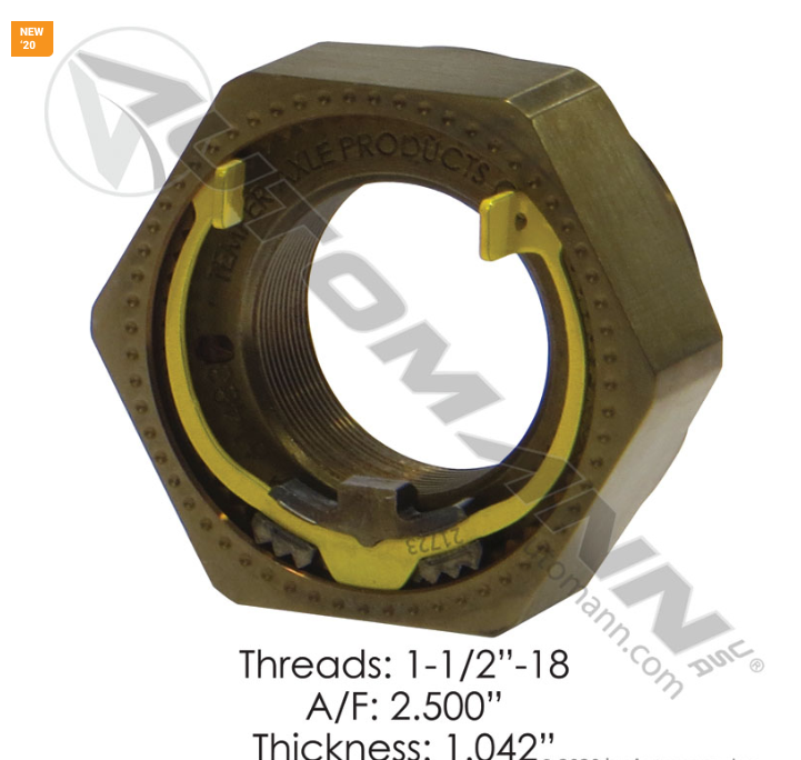 209.4837TL-UNITIZED SPINDLE NUT TEMP-LOC