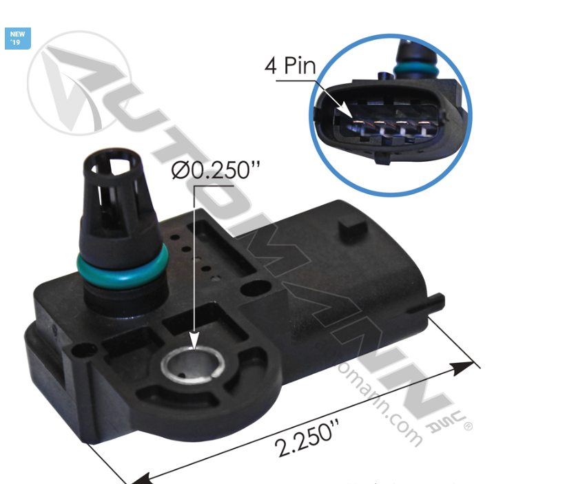 577.96521-BOOST PRESSURE SENSOR MACK VOLVO