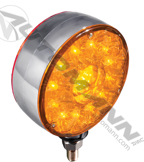 571.LD231AR34-PEDESTAL LIGHT ROUND DOUBLE FACE LED