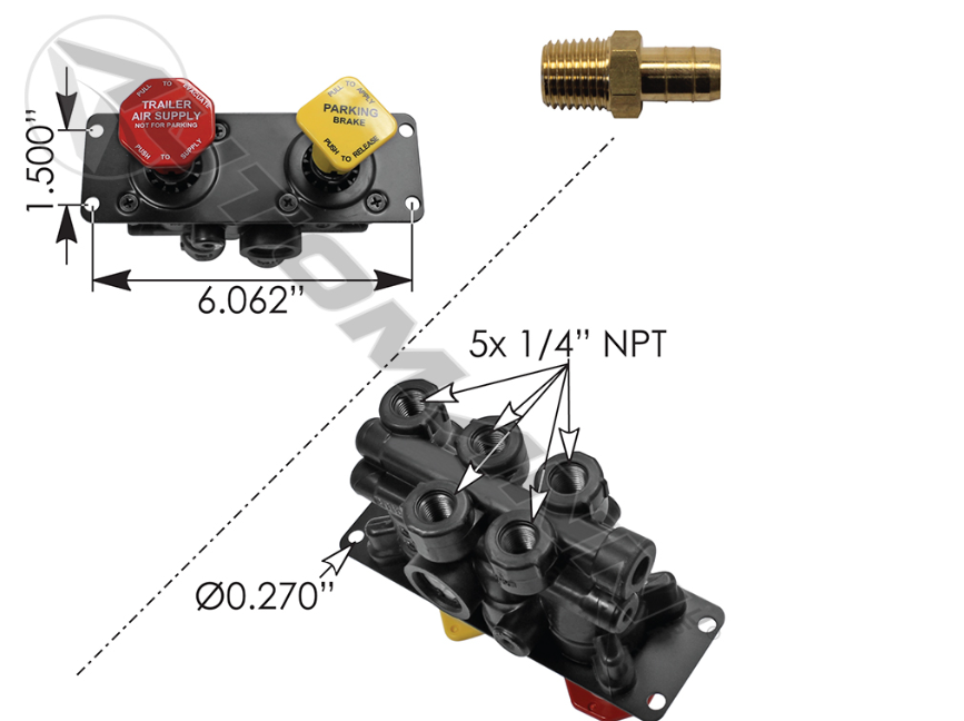 170.800445-MV3 TYPE DASH CONTROL MODULE