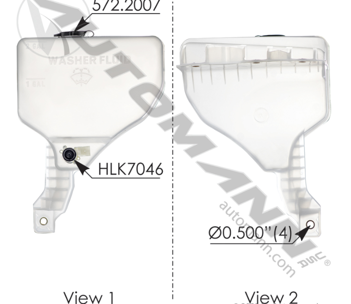 575.10211-WASHER FLUID RESERVOIR KW/PETE