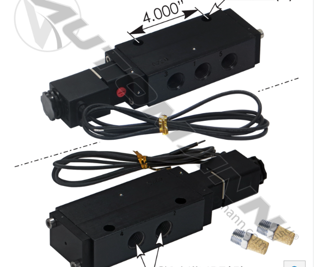 173.V34202-SOLENOID AIR VALVE 4 WAY VE-2 AC110V 173.VE2AP