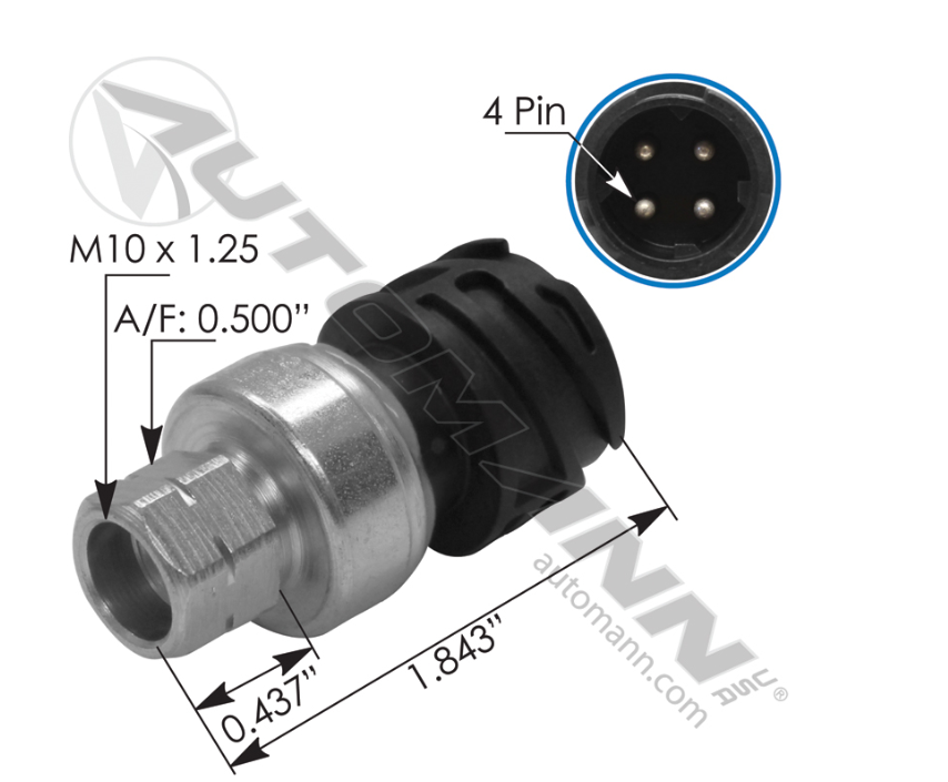 577.96552-A/C SWITCH SENSOR VOLVO ORDERED AS: 21582621