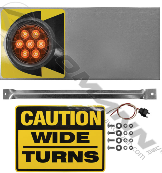 571.LD46A7WT-WIDE TURN SIGNAL LED AMBER