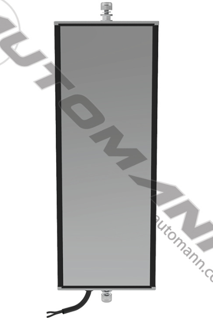 563.9014-BOX TYPE WC MIRROR S.STEEL 6X16 HTD